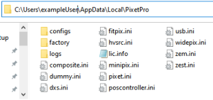 AppData - user data directory